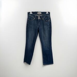 Levis 529 Jeans Womens 27x32 Curvy Bootcut Denim Blue Straight Leg Rockstar Pant